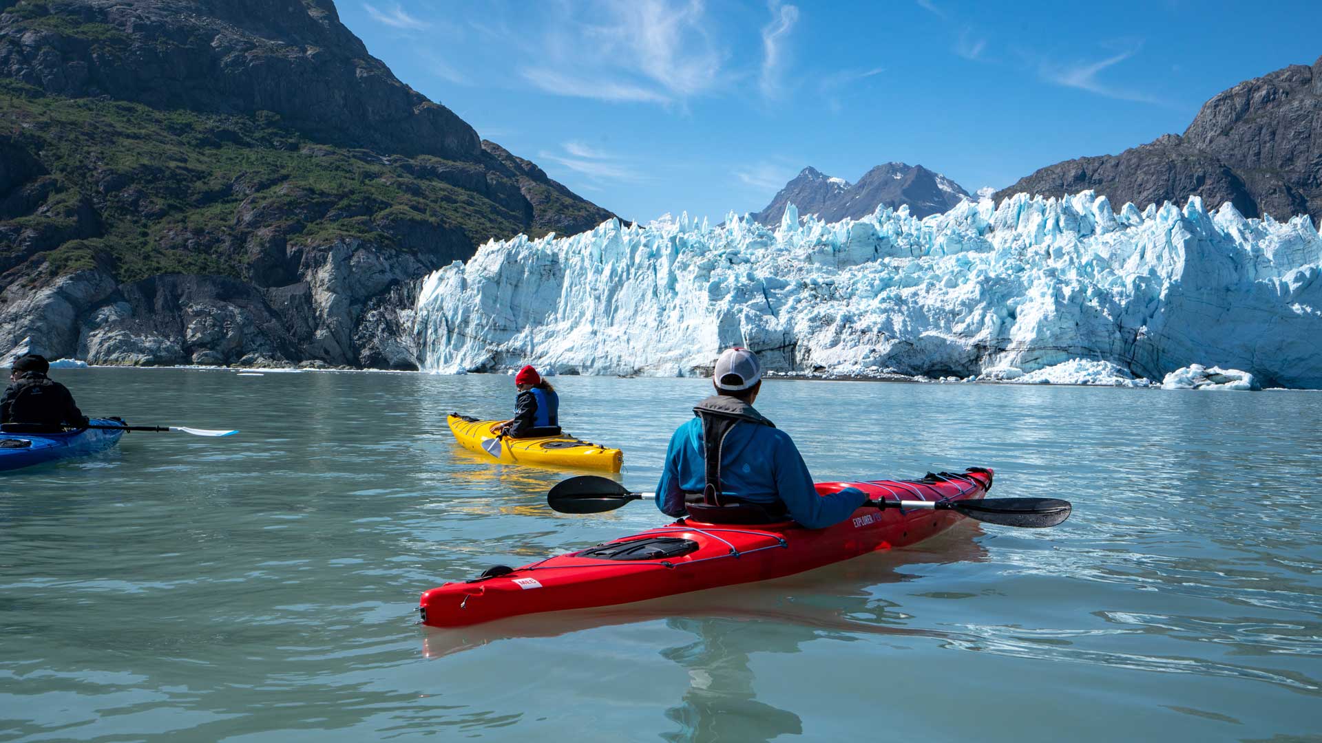 Pioneer | Expedition Superyacht | Kayaking in Alaska | EYOS