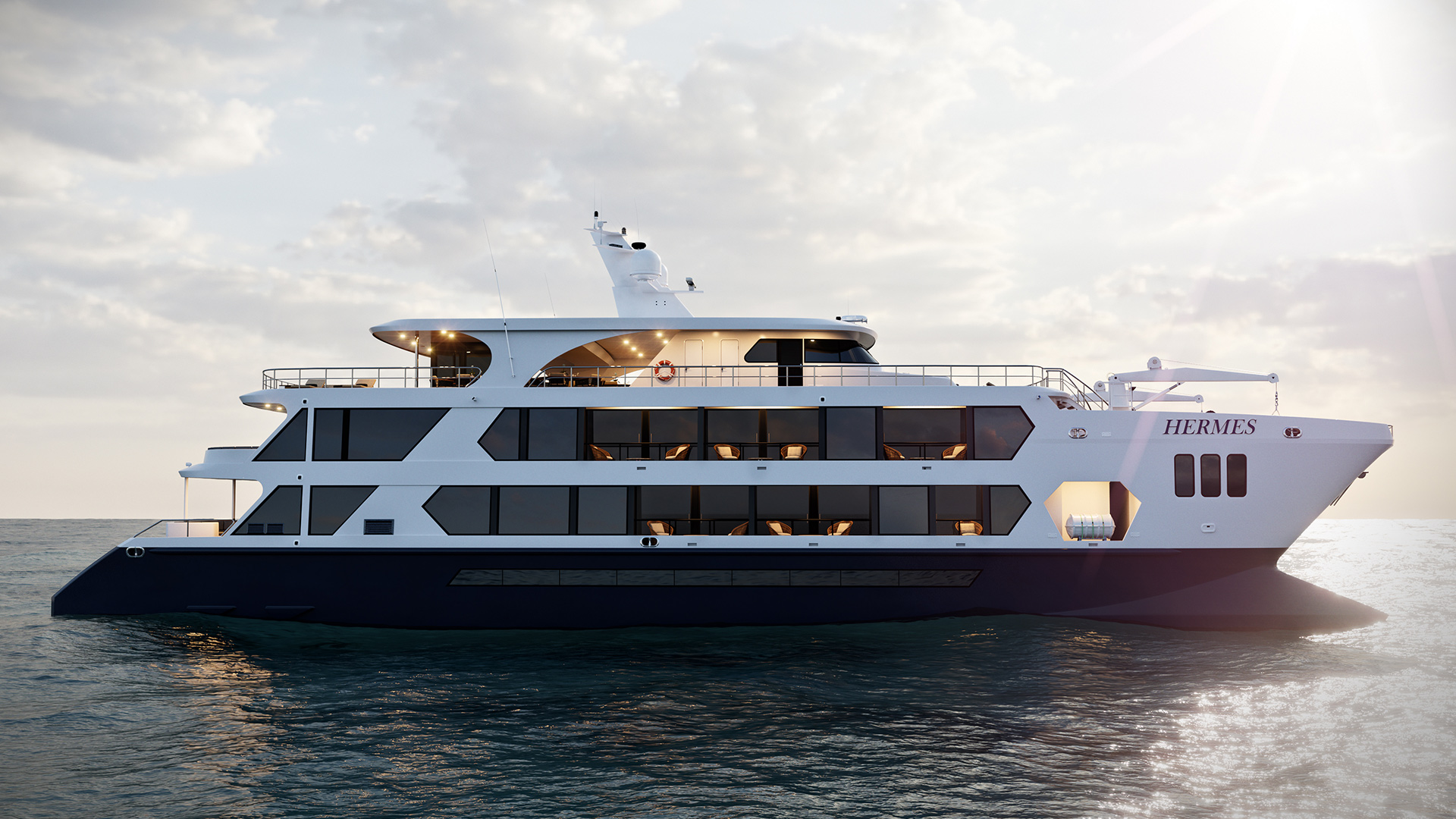 Hermes Yacht | EYOS Expeditions