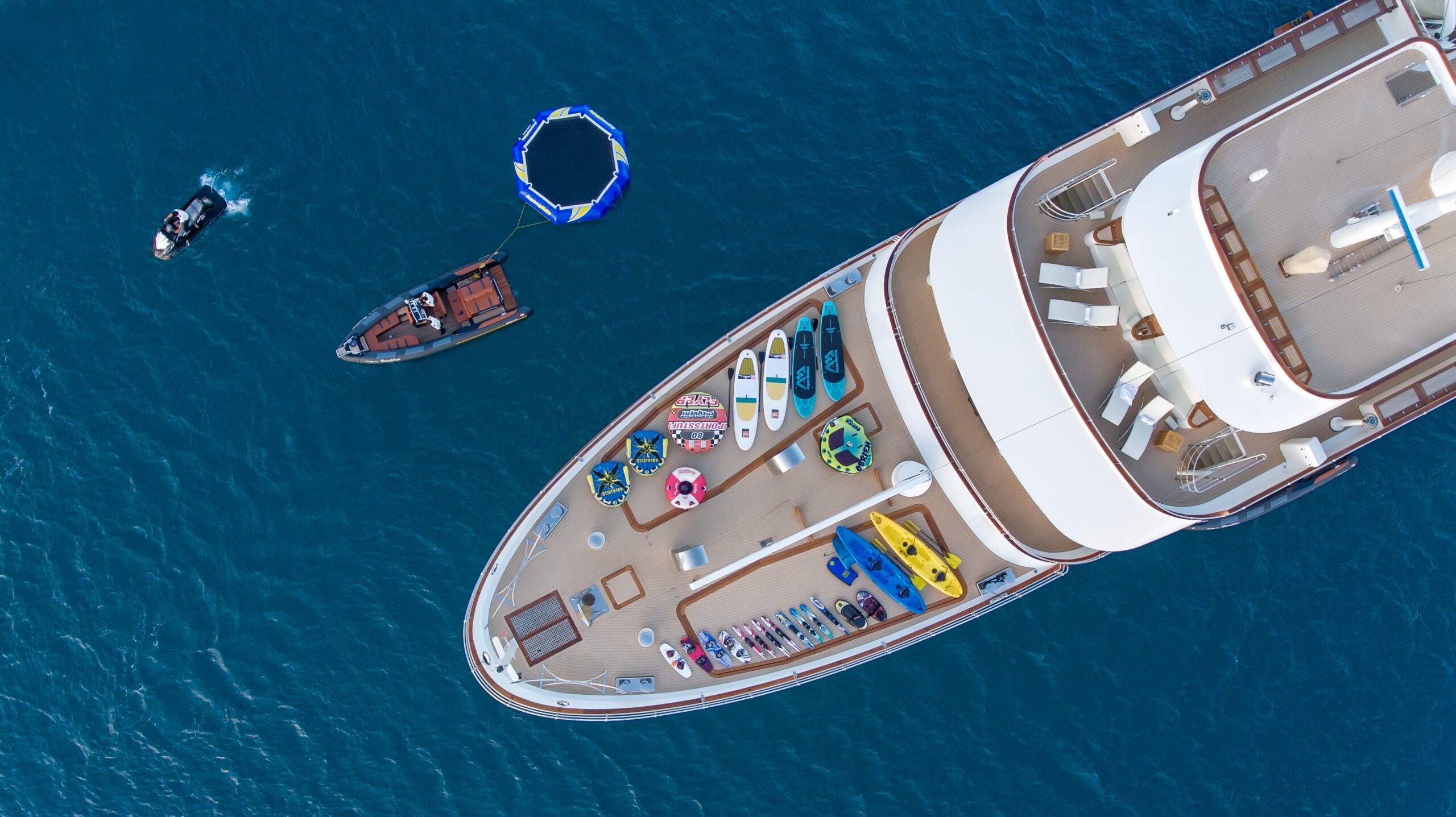 Sherakhan | Luxury Yacht Charter | Deck